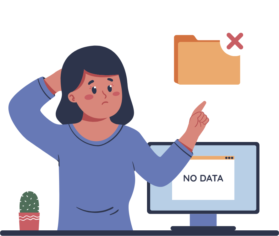 No data found